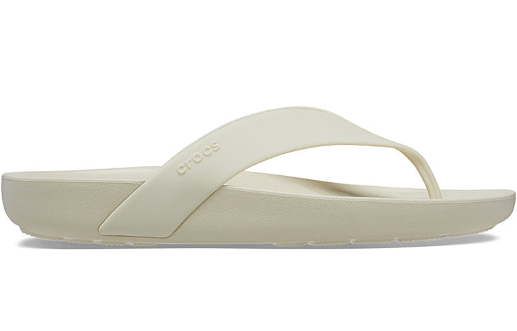(WMNS) Crocs Splash Flip 'Bone' 208218-2Y2
