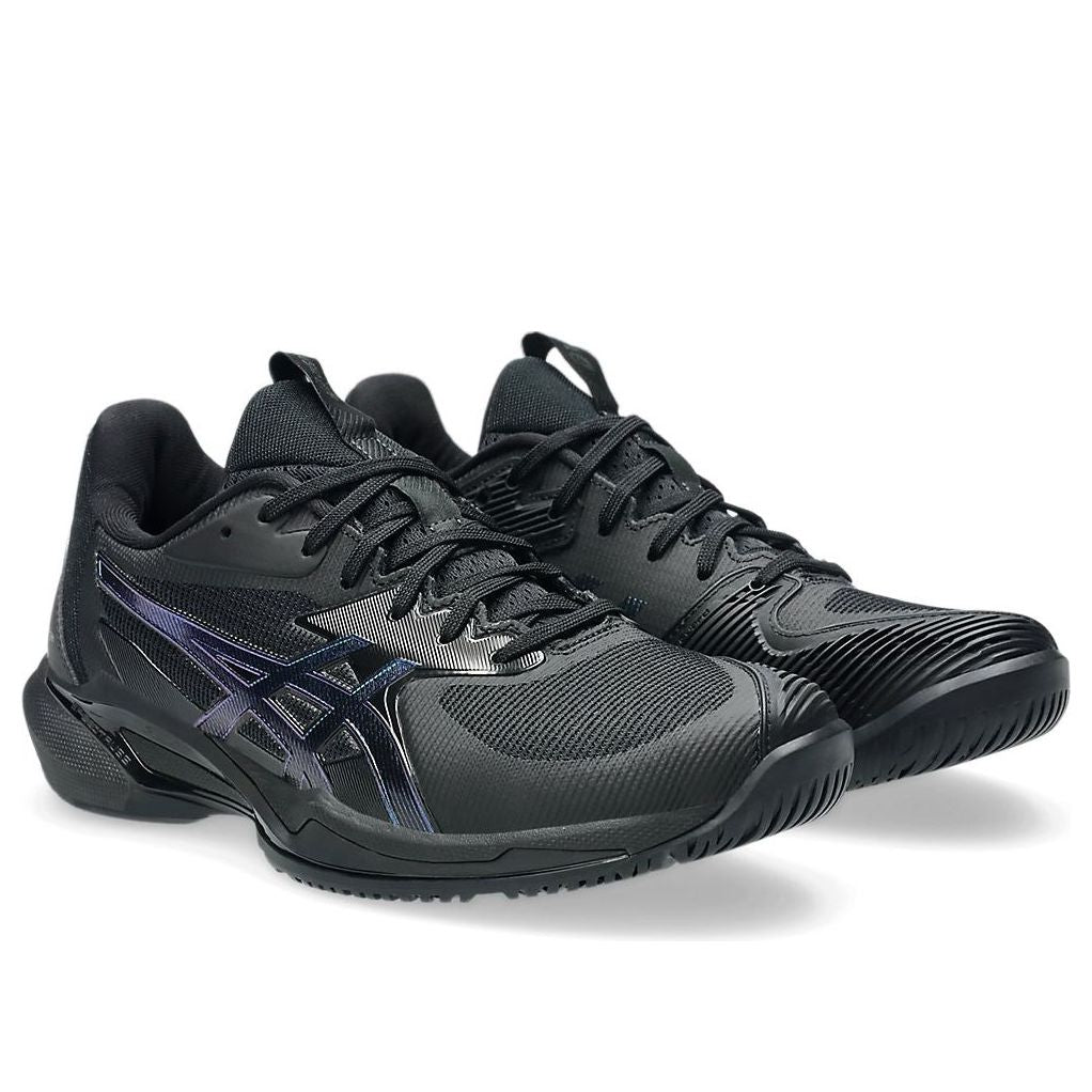 (WMNS) ASICS Solution Speed FF 3 Night Energy 'Black Prism Blue' 1042A304-960