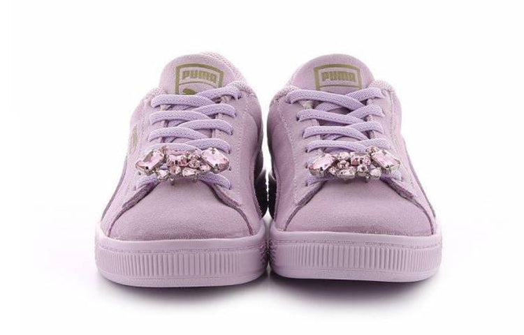 (PS) PUMA Suede Jewel Ac Ps Casual Shoes Pink 367619-02