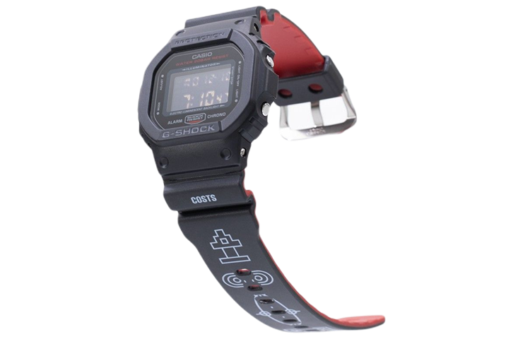 CASIO G-Shock Square 'Black' DW-5600HR-1PRC
