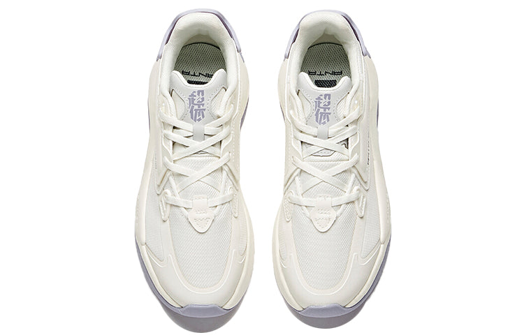 (WMNS) ANTA Life Series Sneakers 'Durable Breathable White Purple Grey' 122118083-1