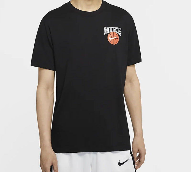 Nike Dri-FIT Dunk Basketball Printing Short Sleeve Black CD1287-010