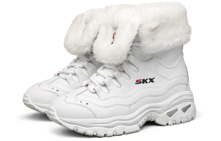 (WMNS) Skechers Energy Running Shoes White 167012-WHT