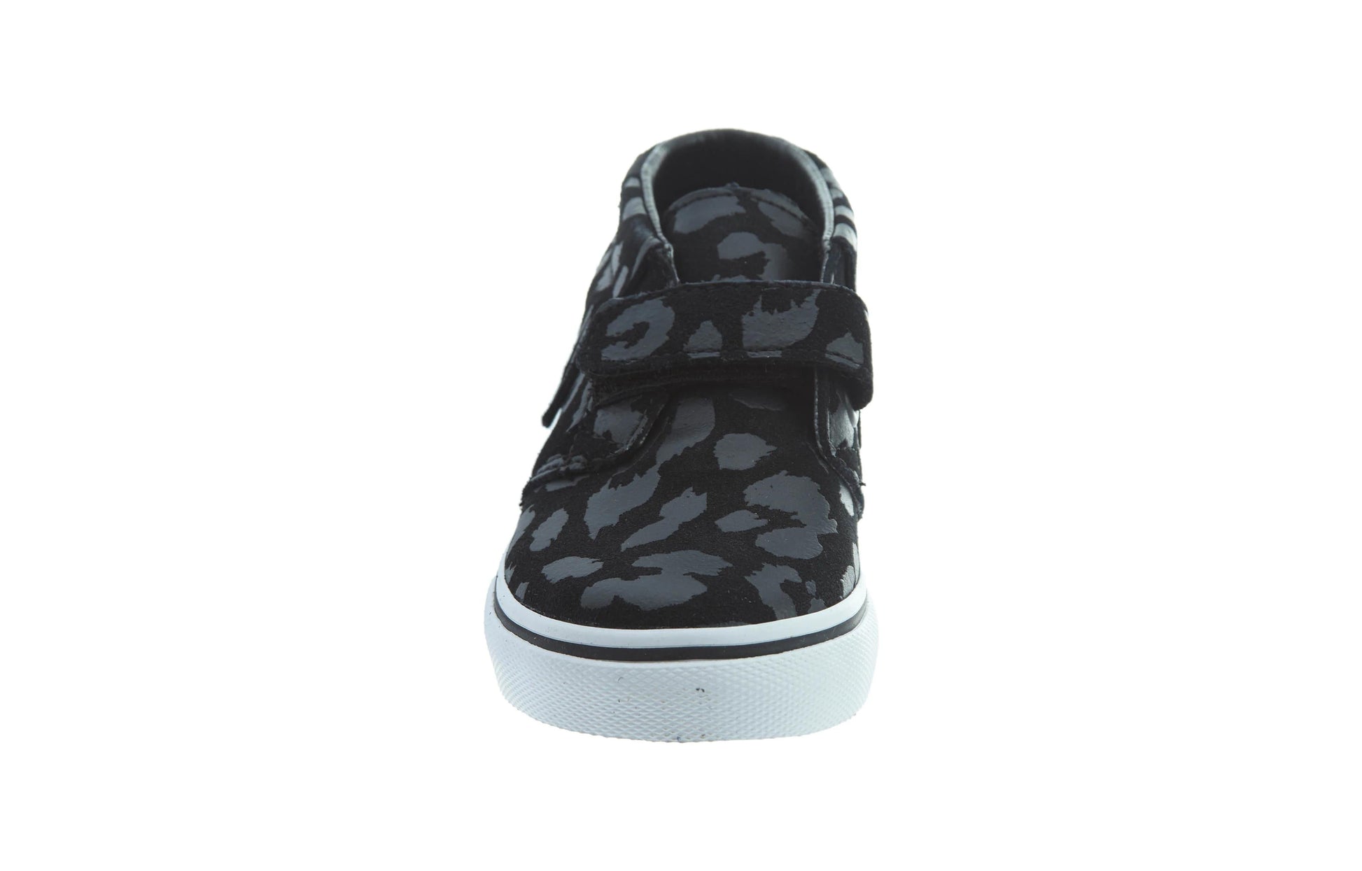 (TD) Vans Chukka V Moc Leopard Suede Skate Shoes 'Black' VN000308-ONX