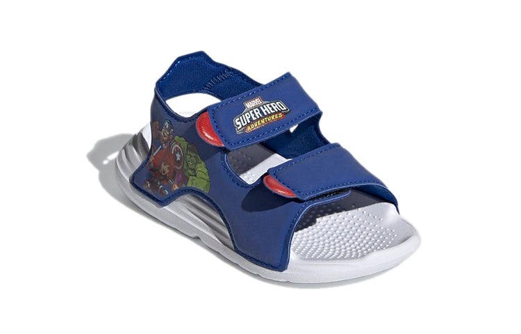 (TD) adidas Swim Blue Sandals 'Blue Red White' FY8958