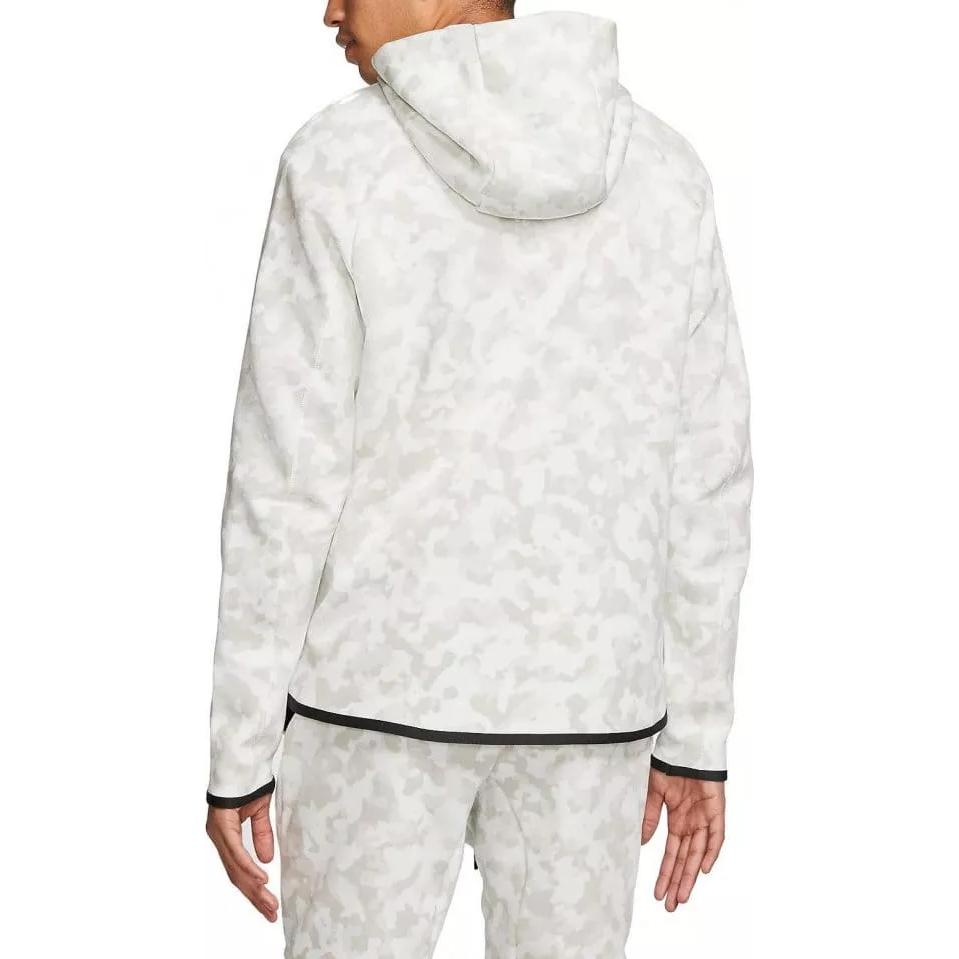 Nike Tech Camo Zip Hoodie 'Summit White' CJ5975-121