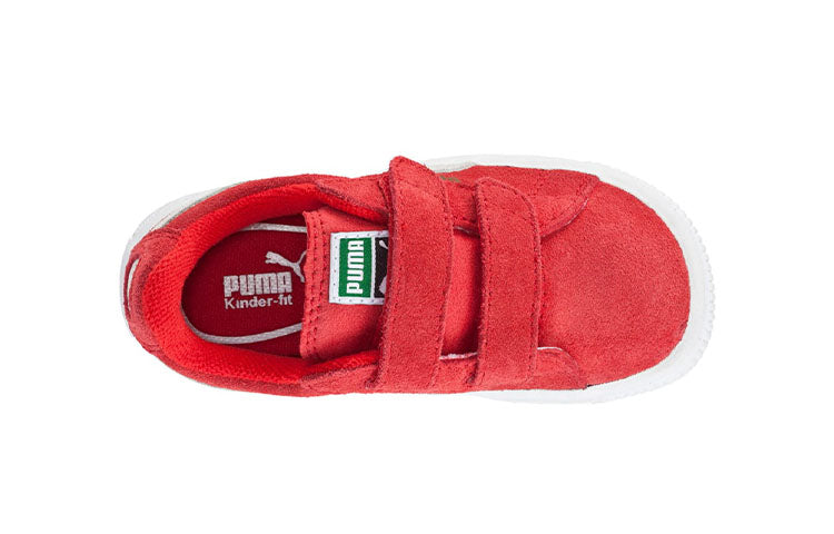 (TD) PUMA Suede 2 Straps 'High Risk Red' 356274-03