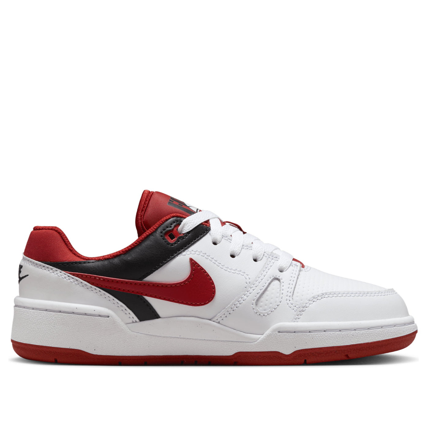 (GS) Nike Full Force Low 'White Mystic Red' FV5929-100