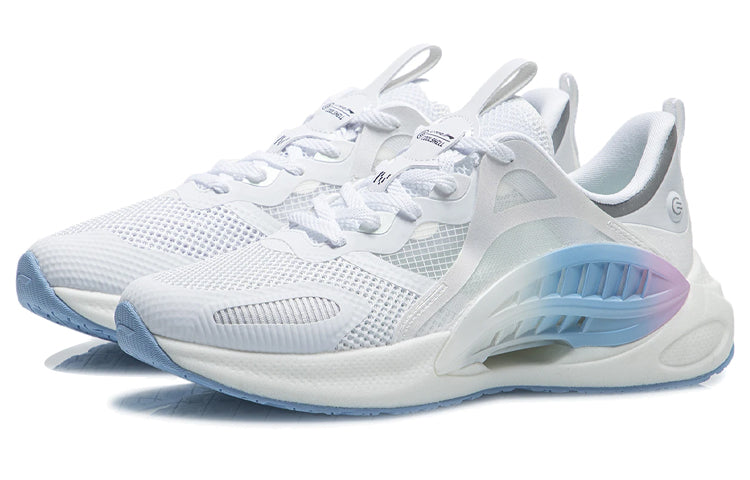 (WMNS) Li-Ning Comet 'White Ivory Blue' AGLR044-1