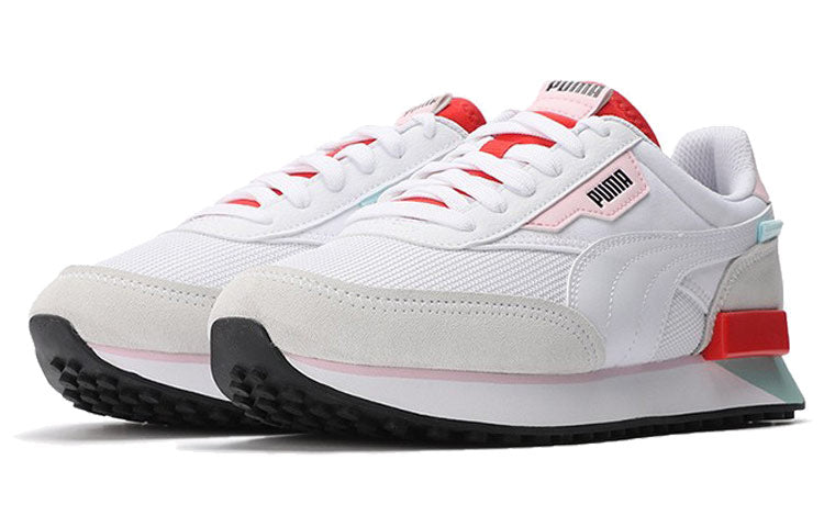 PUMA Future Rider 'Neon Play - White Poppy Red' 373383-09