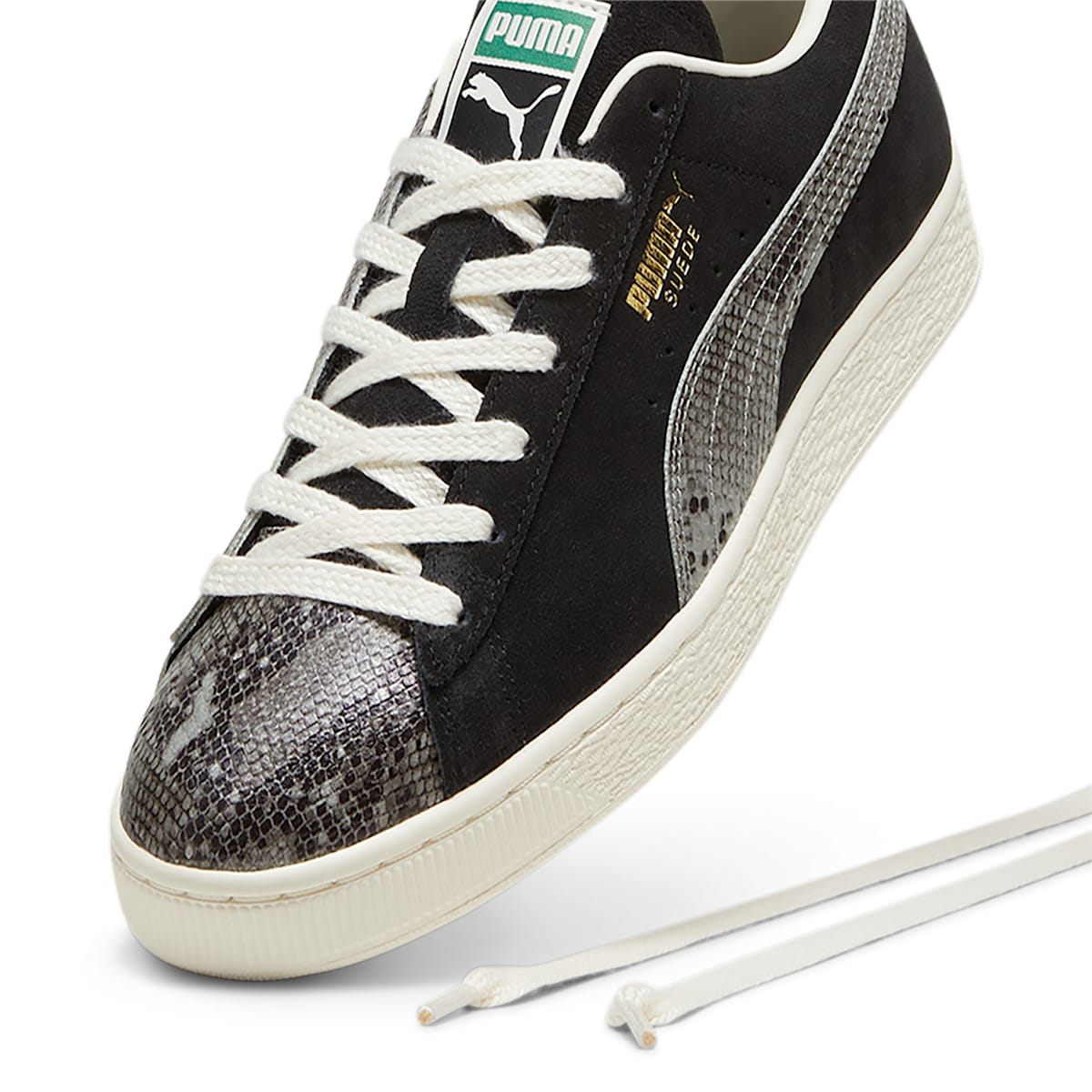 PUMA Suede Split 'Black Smoke Grey' 398706-02