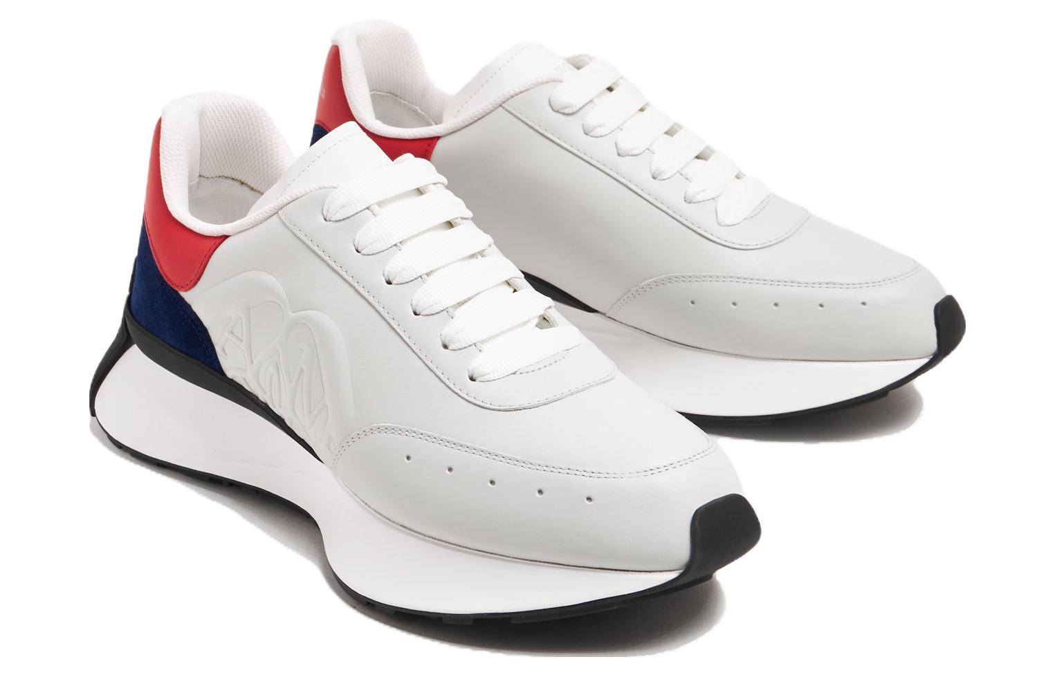 Alexander McQueen Sprint Runner Sneakers 'White Black Red' 777417WIDNF1799