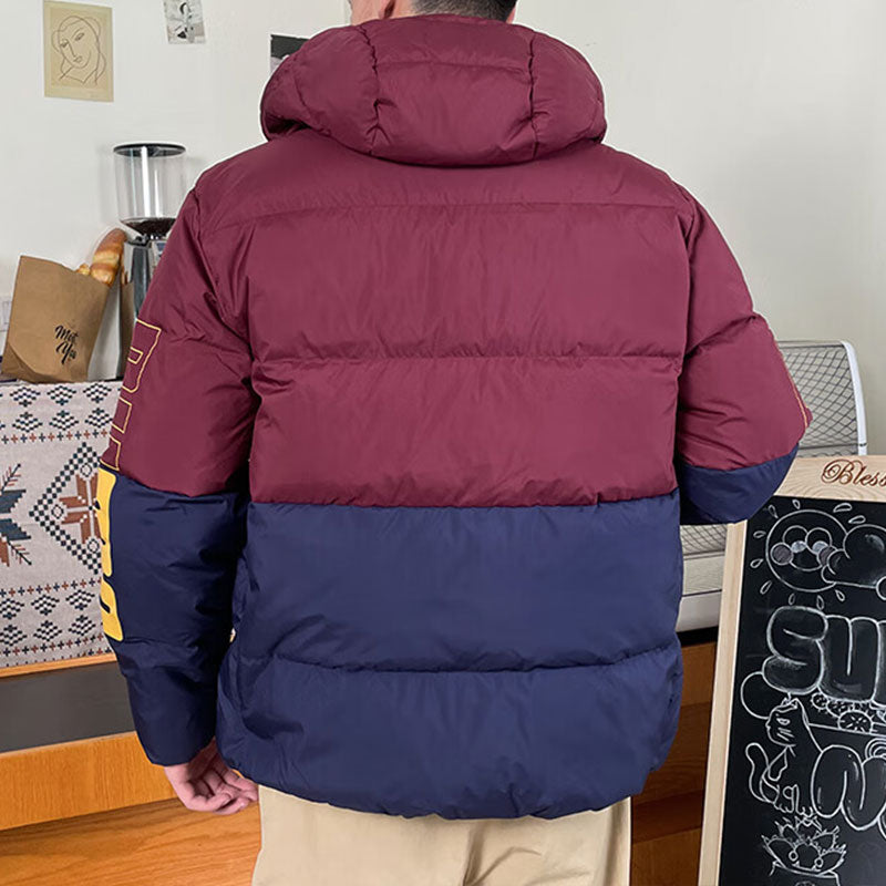 PUMA Colorblock Puffer Jacket 'Red' 678720-22