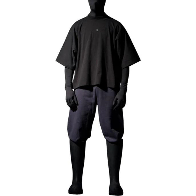 Yeezy Gap Engineered by Balenciaga SS22 Logo No Seam Tee 'Black' YEEZY-SS22-026