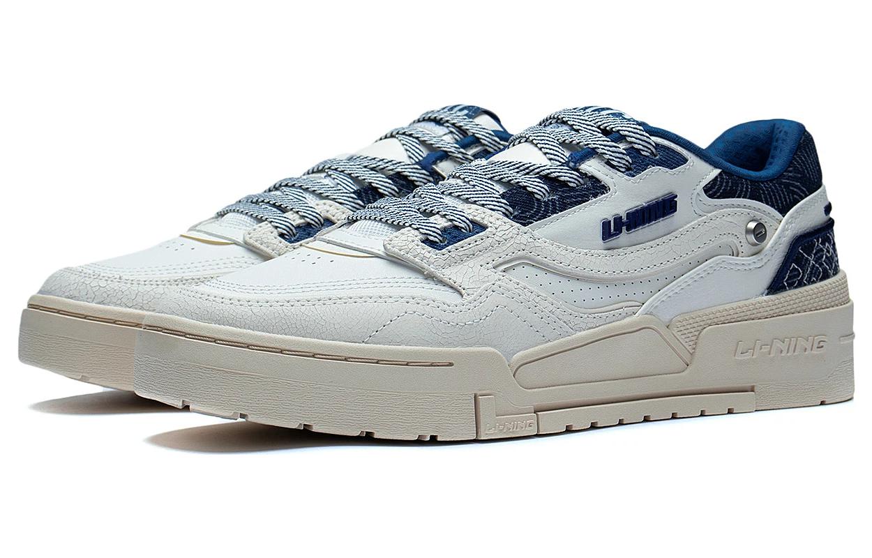 Li-Ning 001 BTC Prm 'White Navy Blue' AGCT003-1