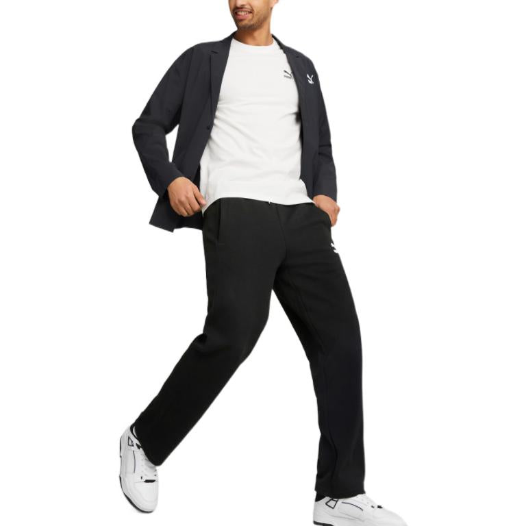 PUMA T7 Straight Track Pants 'Black' 53769501