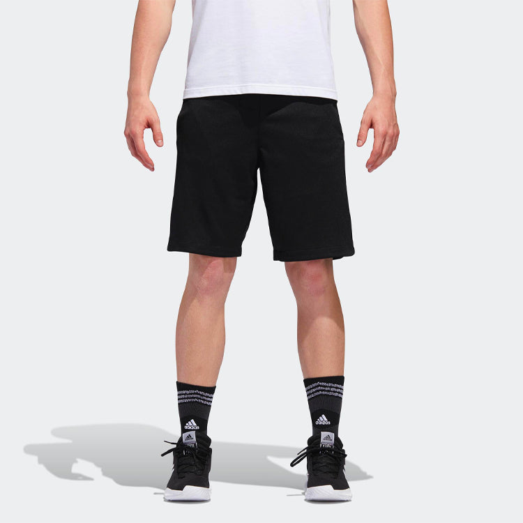 adidas Sport St Shrt 3 Printing Logo Pattern Casual Sports Shorts Black DN8371