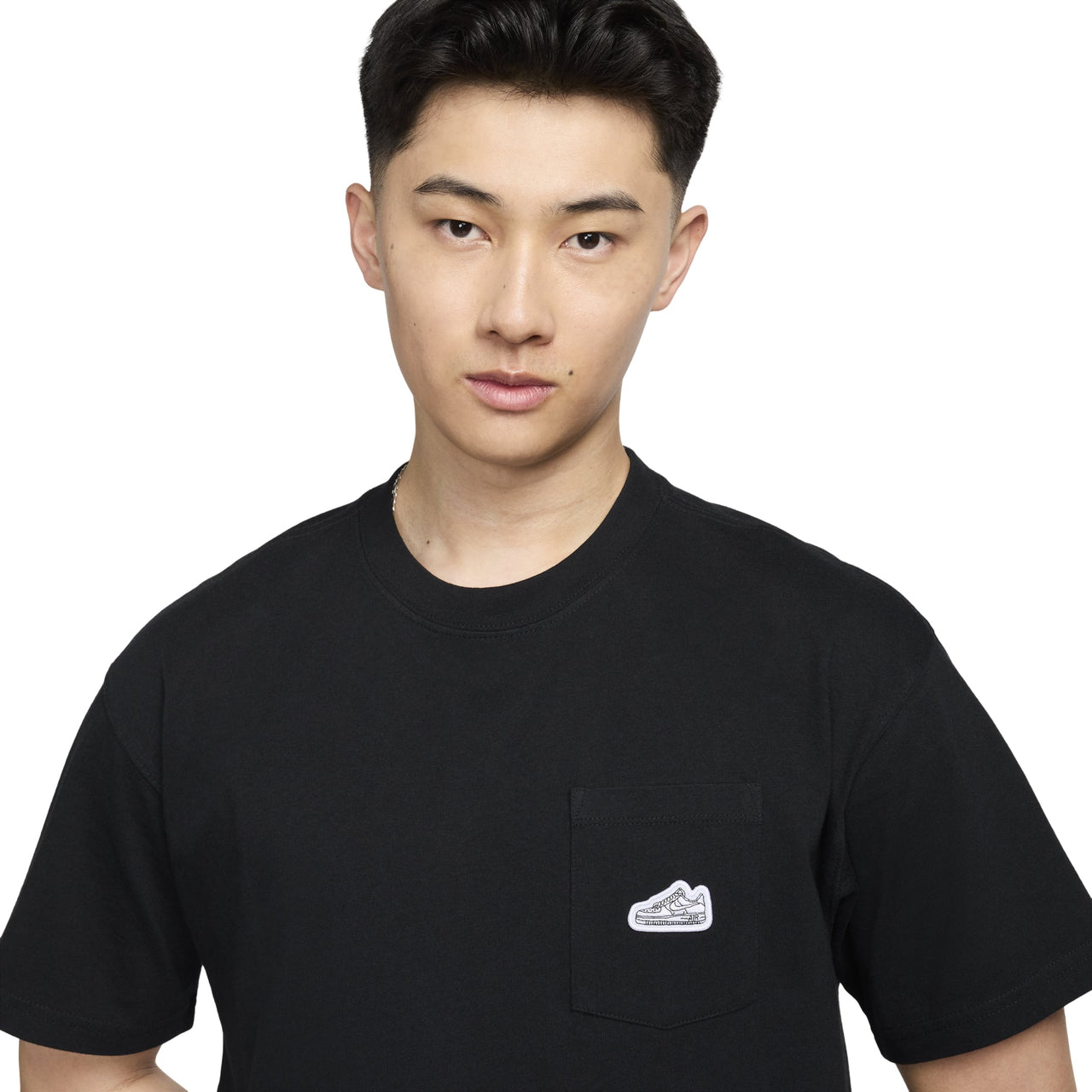 Nike Sportswear T-shirt Asia Sizing 'Black' FZ5414-010