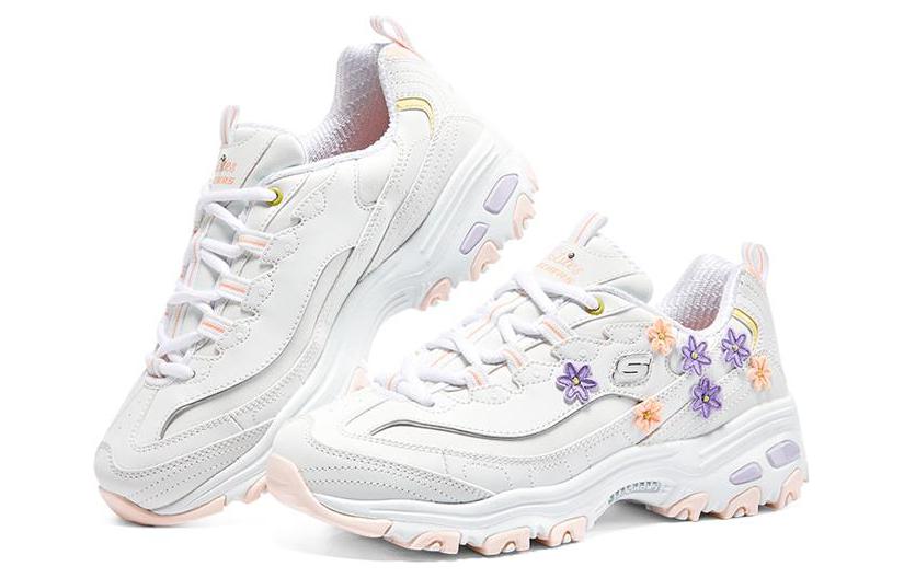 (WMNS) Skechers DLITES 1.0 'White' 896139-WHT