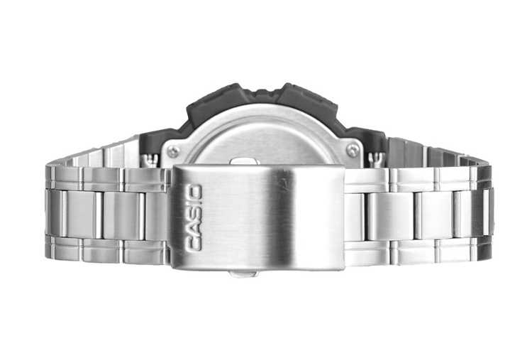 CASIO Sports Waterproof Stainless Steel Strap Quartz Mens Silver Digital AE-1400WHD-1A