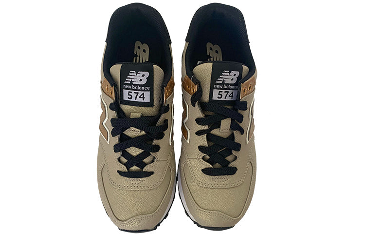 (WMNS) New Balance 574 Black/Gold WL574SFF