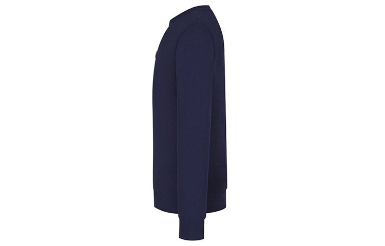 Men's KENZO FW21 Cotton Round Neck Pullover Navy Blue FB65SW0064ML-76