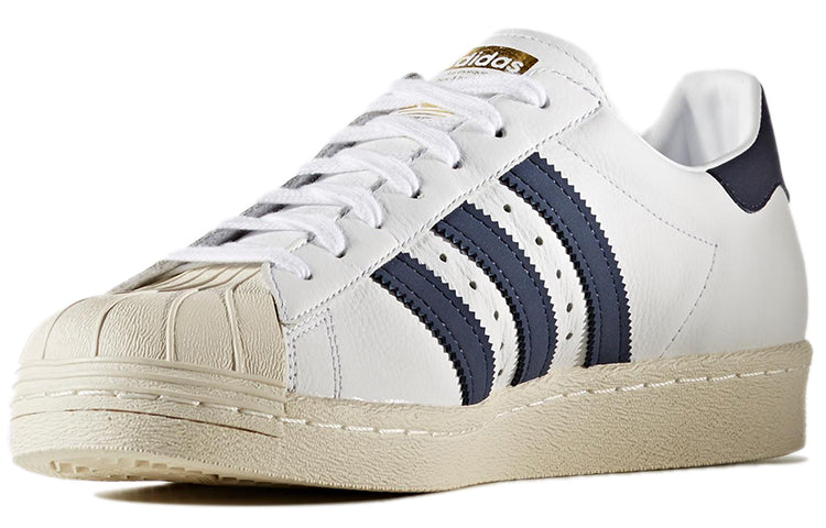 adidas Superstar 80S 'Footwear White Trace Blue Grey Two' BZ0145