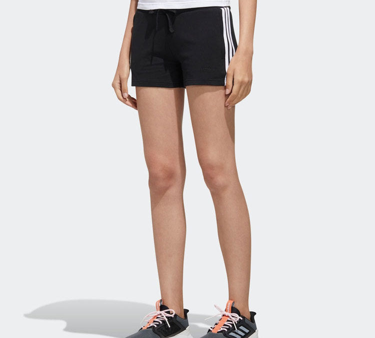 (WMNS) adidas neo W Faves Sports Black Shorts FP7342