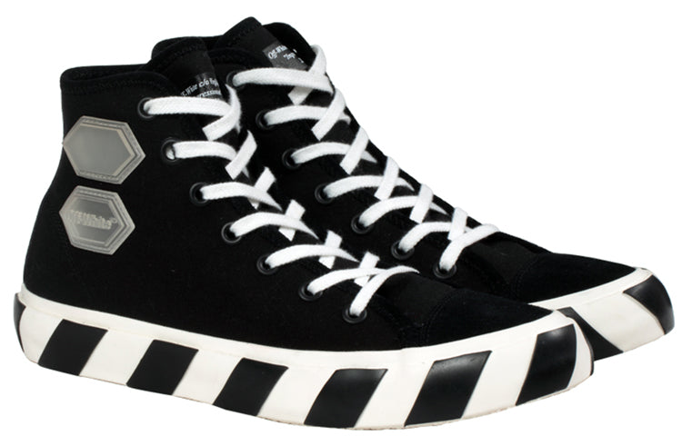 Off-White Vulc Hi Top 'Black' OMIA110R19C210351098