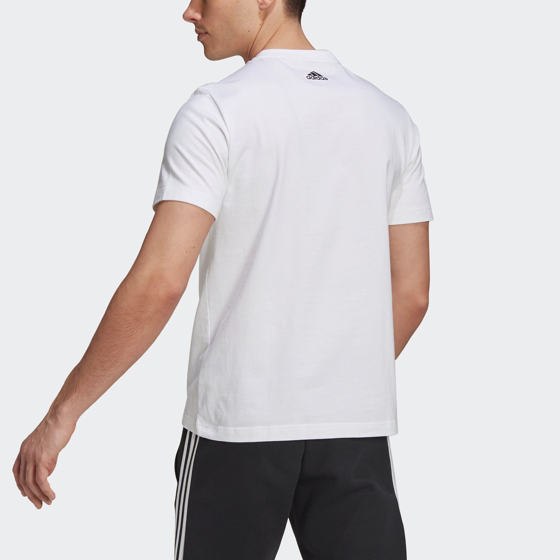 adidas Ub Gfx T Illu 1 Sports Stylish Casual Sports Round Neck Short Sleeve White GU1753