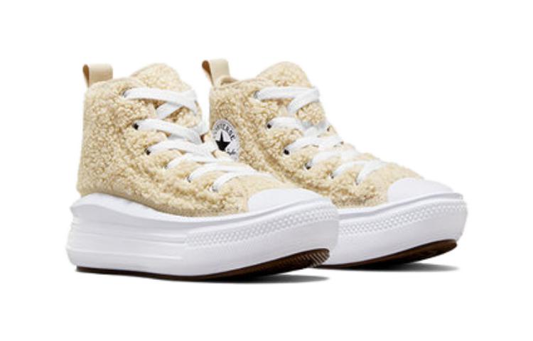 (PS) Converse Chuck Taylor All Star Move Platform High 'Sherpa - Beach Stone' A06795C
