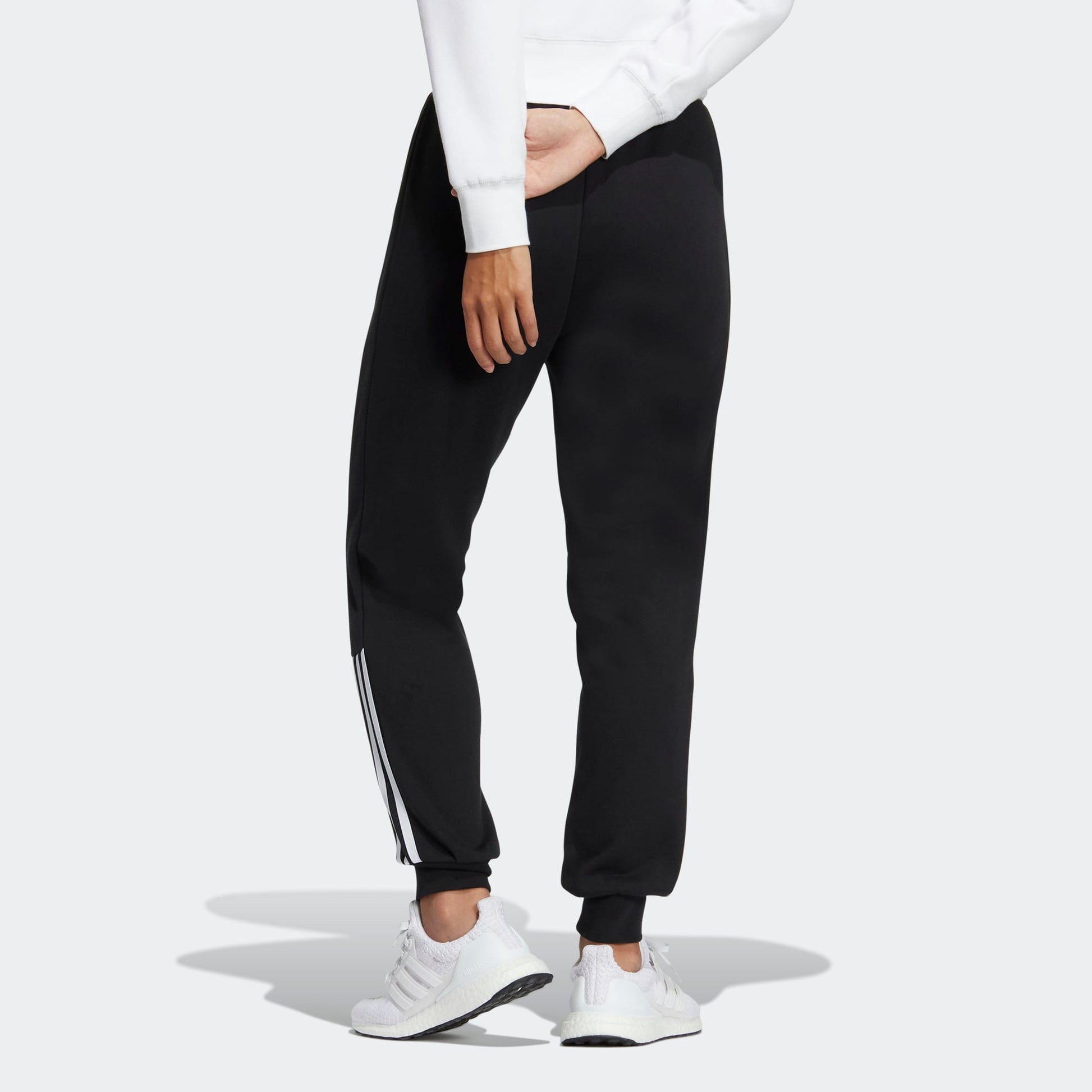 (WMNS) adidas Track Pants 'Black White' HM7060
