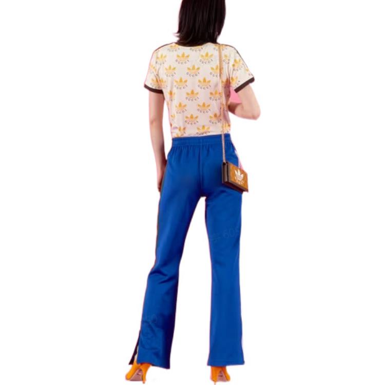 Gucci x adidas Flared Jogging Pants 'Cobalt Blue' 696270-XJEGU-4153