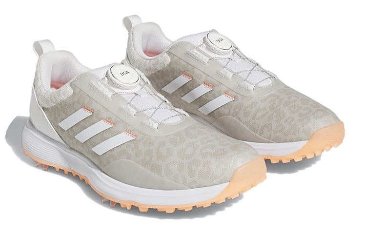 (WMNS) adidas S2G Boa Spiked Golf Shoes 'Cloud White Coral Fusion' GV9434