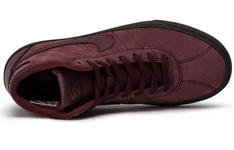 (WMNS) Nike Bruin High Premium SB 'Burgundy Crush' AV3557-600
