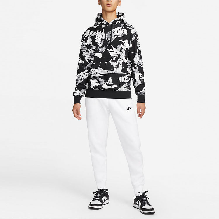 Men's Nike Alphabet Logo Full Print Black DM6882-010