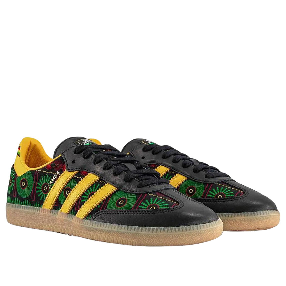 adidas Samba OG Bob Marley Football Is Freedom 'Core Black Bold Gold Pure Ruby' KI8571