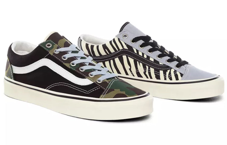 Vans Style 36 'Mismatch - Zebra Camo' VN0A3DZ3WS8