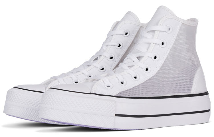 (WMNS) Converse Summer Mesh Platform Chuck Taylor All Star High Top 'White' 568936C