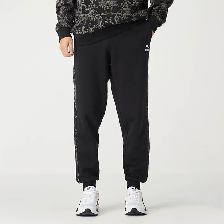 PUMA Nuluxe Aop Track Pants 'Black' 530312-51