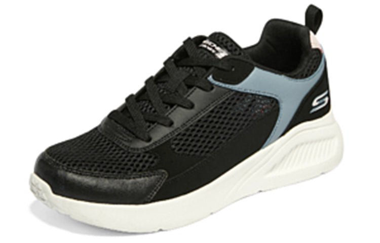 (WMNS) Skechers Bob's Shoes 'Black Blue ' 117155-BKMT