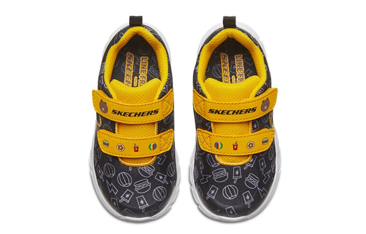 (PS) Skechers Comfy Flex Sneakers Yellow 660044N-BKYL