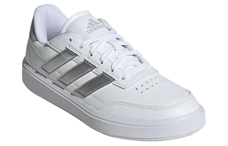 (WMNS) adidas Courtblock Shoes 'White Silver' IF6465
