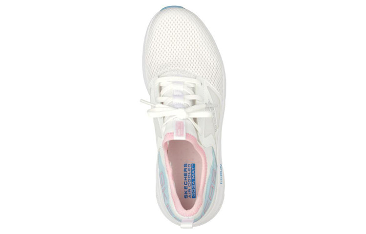 (WMNS) Skechers Go Run Elevate Quick Stride 'White Blue' 128317-WPK