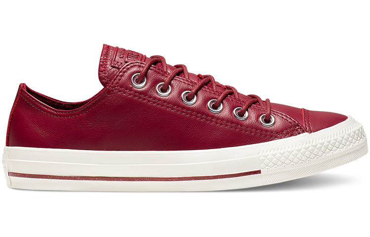Converse Chuck Taylor All Star Leather Low Top Red/White 165419C