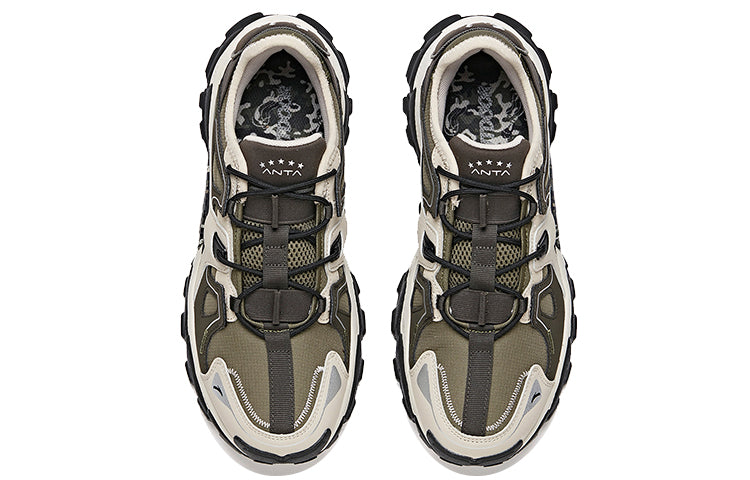 ANTA Outdoor Series Sneakers 'Olive Beige Black' 112016601-13
