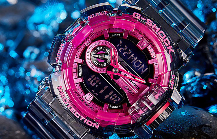 CASIO G-Shock Analog-Digital 'Black Pink' GA-400SK-1A4PRS