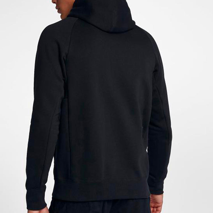 Nike Flowers Printing Fleece Pullover Black 937836-010