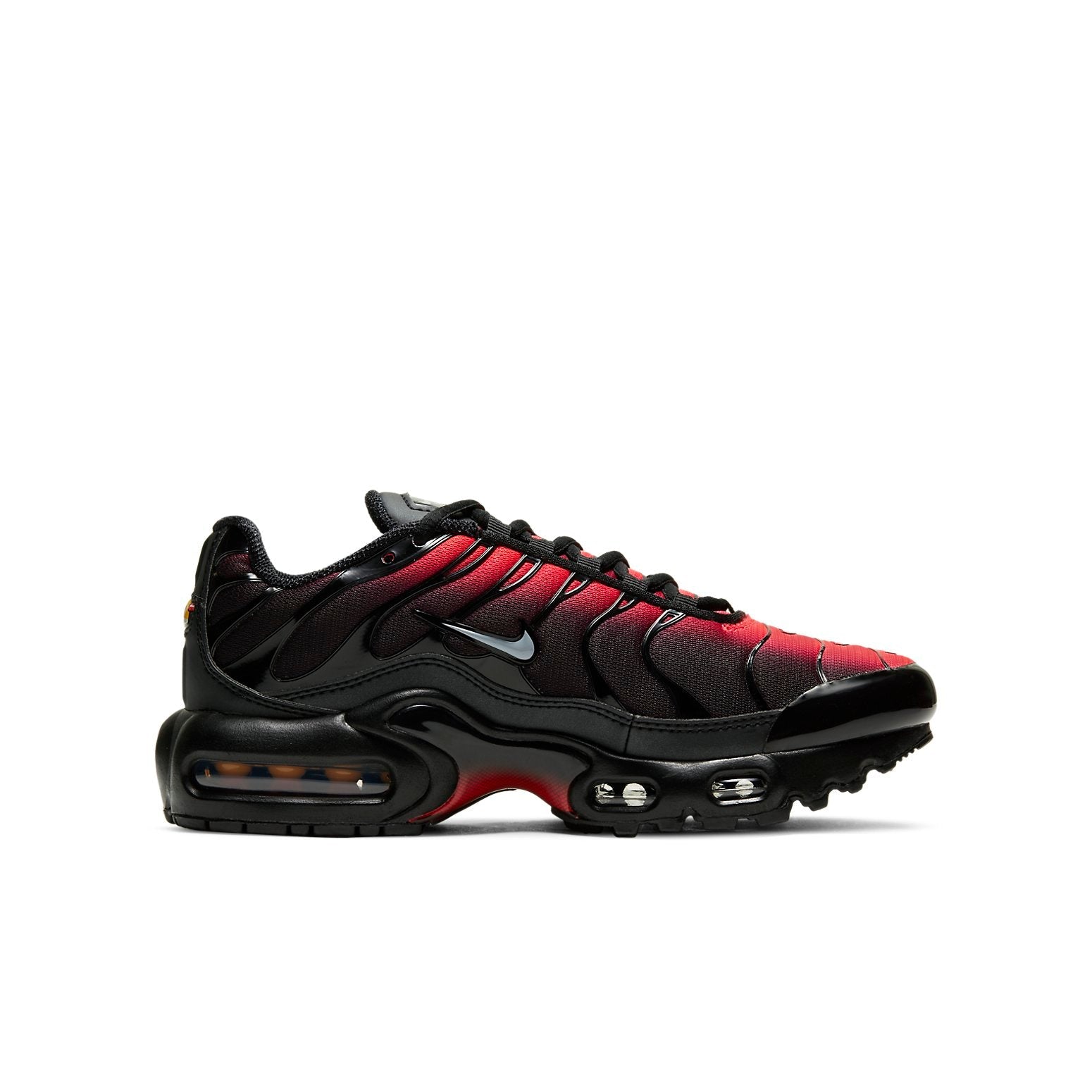 (GS) Nike Air Max Plus 'Black Crimson' DD3229-001