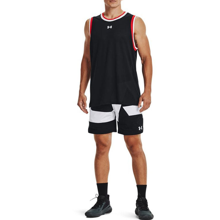 Under Armour Baseline Tank Top 'Black Red' 1370238-001
